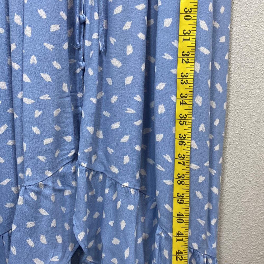 Loft light blue dress midi - Picture 7 of 9